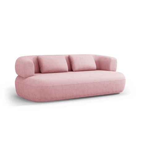 Jenny 2-Sitzer Sofa mit Bezug aus Chenille (PeHa63) in Rosa, 178x90 cm – Bild 3