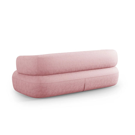 Jenny 2-Sitzer Sofa mit Bezug aus Chenille (PeHa63) in Rosa, 178x90 cm – Bild 4