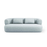 Jenny 2-Sitzer Sofa mit Bezug aus Chenille (PeHa72) in Hellblau, 178x90 cm – Bild 1