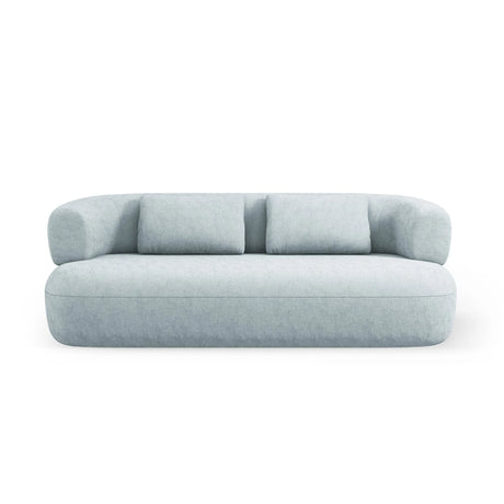 Jenny 2-Sitzer Sofa mit Bezug aus Chenille (PeHa72) in Hellblau, 178x90 cm – Bild 1