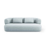 Jenny 2-Sitzer Sofa mit Bezug aus Chenille (PeHa72) in Hellblau, 178x90 cm – Bild 1