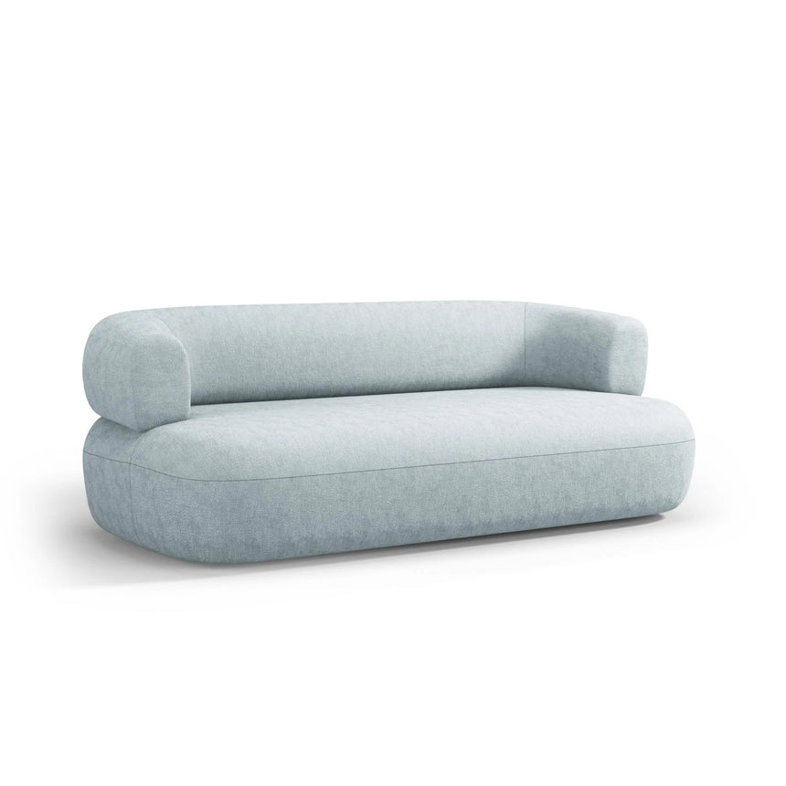 Jenny 2-Sitzer Sofa mit Bezug aus Chenille (PeHa72) in Hellblau, 178x90 cm – Bild 5