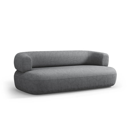 Jenny 2-Sitzer Sofa mit Bezug aus Chenille (PeHa90) in Dunkelgrau, 178x90 cm – Bild 5