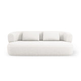 Jenny 2-Sitzer Sofa mit Bezug aus Samt, Boucle oder Chenille, 178x90 cm – Bild 1