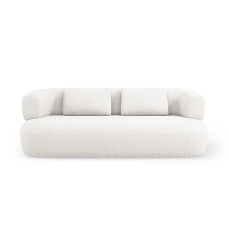 Jenny 2-Sitzer Sofa mit Bezug aus Samt, Boucle oder Chenille, 178x90 cm – Bild 1