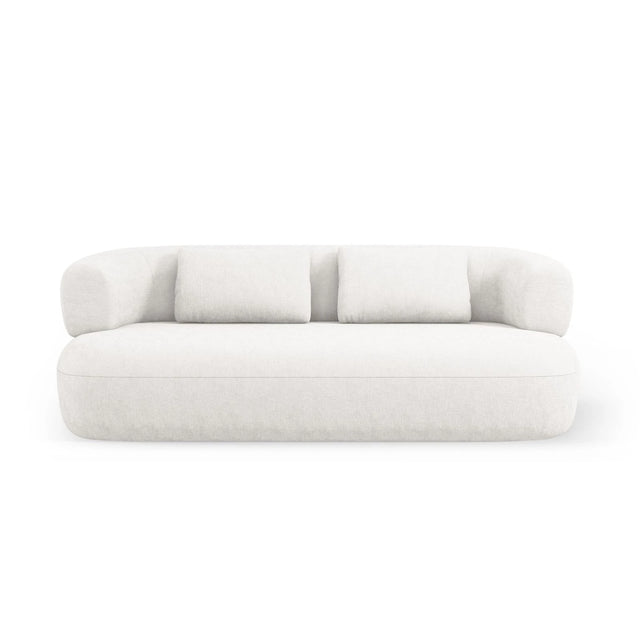 Jenny 2-Sitzer Sofa mit Bezug aus Samt, Boucle oder Chenille, 178x90 cm – Bild 1