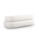 Jenny 2-Sitzer Sofa mit Bezug aus Samt, Boucle oder Chenille, 178x90 cm – Bild 4