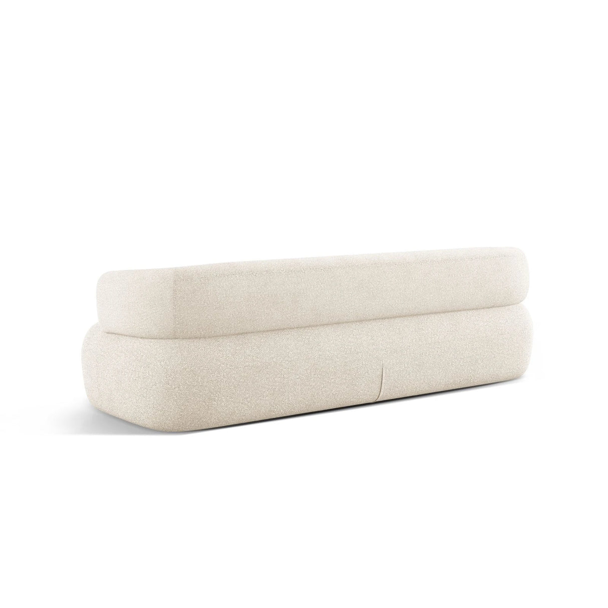 Jenny 4-Sitzer Sofa mit Bezug aus Boucle (AscNATA) in Beige, 226x90 cm – Bild 5