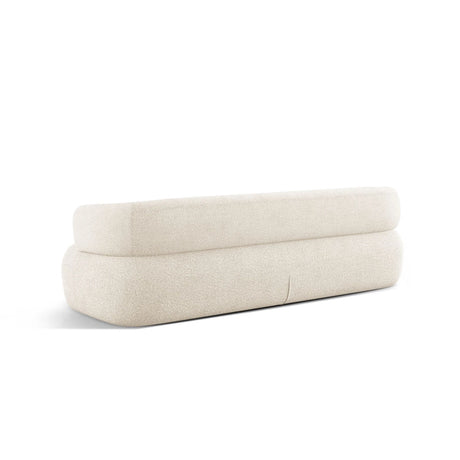 Jenny 4-Sitzer Sofa mit Bezug aus Boucle (AscNATA) in Beige, 226x90 cm – Bild 5