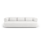 Jenny 4-Sitzer Sofa mit Bezug aus Boucle (NoN01) in Elfenbein, 226x90 cm – Bild 1