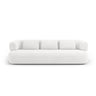 Jenny 4-Sitzer Sofa mit Bezug aus Boucle (NoN01) in Elfenbein, 226x90 cm – Bild 1