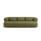 Jenny 4-Sitzer Sofa mit Bezug aus Boucle (NoN38) in Grün, 226x90 cm – Bild 1