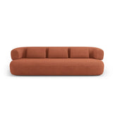 Jenny 4-Sitzer Sofa mit Bezug aus Boucle (NoN54) in Ziegel, 226x90 cm – Bild 1