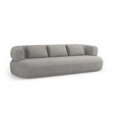 Jenny 4-Sitzer Sofa mit Bezug aus Boucle (NoN83) in Hellgrau, 226x90 cm – Bild 4