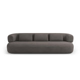 Jenny 4-Sitzer Sofa mit Bezug aus Boucle (NoN92) in Grau, 226x90 cm – Bild 1
