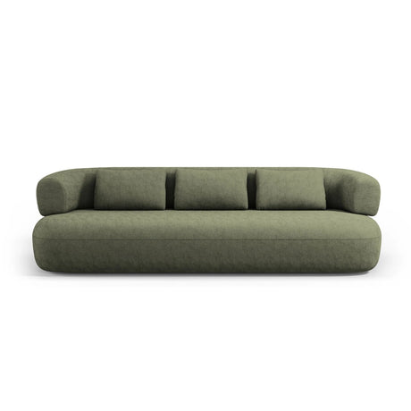 Jenny 4-Sitzer Sofa mit Bezug aus Chenille (PeHa39) in Grün, 226x90 cm – Bild 1