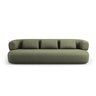Jenny 4-Sitzer Sofa mit Bezug aus Chenille (PeHa39) in Grün, 226x90 cm – Bild 1