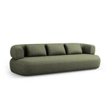 Jenny 4-Sitzer Sofa mit Bezug aus Chenille (PeHa39) in Grün, 226x90 cm – Bild 3