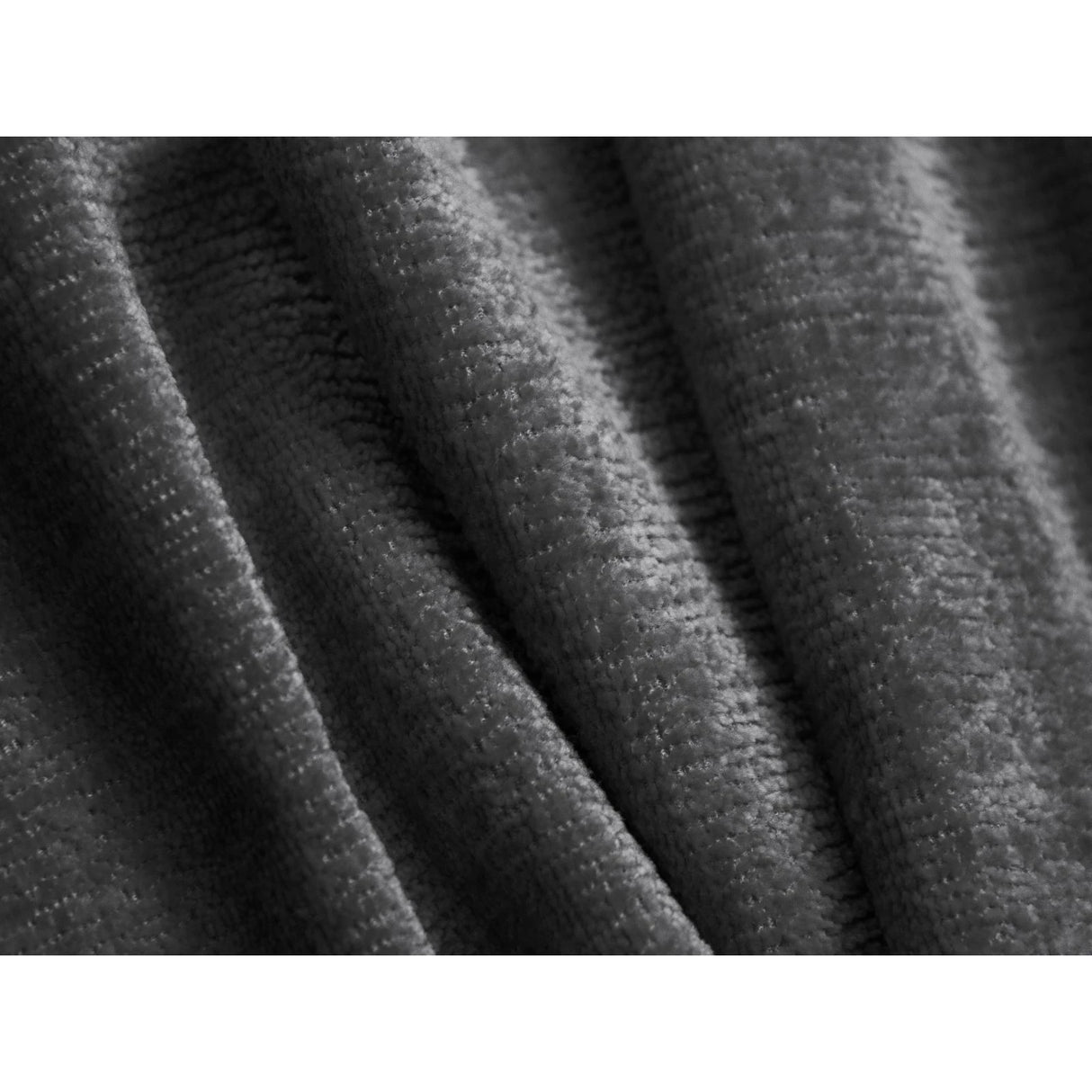 Jenny 4-Sitzer Sofa mit Bezug aus Chenille (PeHa90) in Dunkelgrau, 226x90 cm – Bild 6