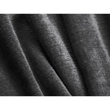 Jenny 4-Sitzer Sofa mit Bezug aus Chenille (PeHa90) in Dunkelgrau, 226x90 cm – Bild 6