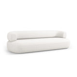 Jenny 4-Sitzer Sofa mit Bezug aus Samt, Boucle oder Chenille, 226x90 cm – Bild 5