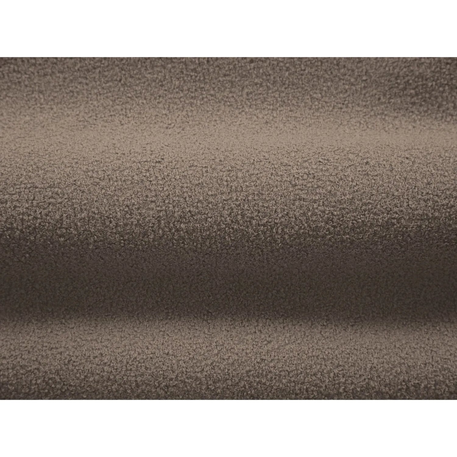 Jenny Pouf mit Bezug aus Boucle (NoN16) in Hellbraun, 90x88 cm – Bild 4