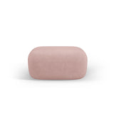 Jenny Pouf mit Bezug aus Boucle (NoN61) in Puderrosa, 90x88 cm – Bild 1