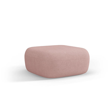 Jenny Pouf mit Bezug aus Boucle (NoN61) in Puderrosa, 90x88 cm – Bild 3