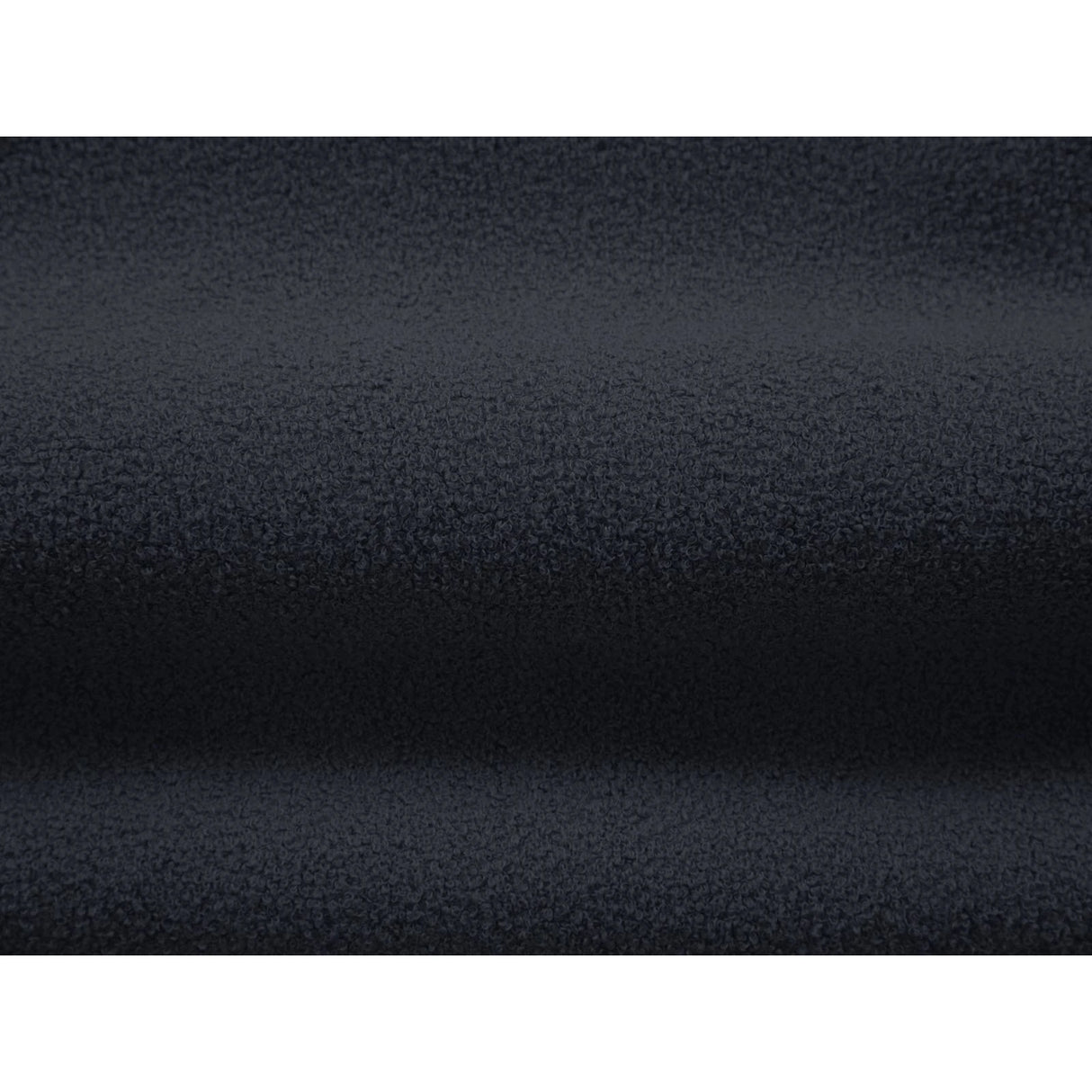 Jenny Pouf mit Bezug aus Boucle (NoN79) in Dunkelblau, 90x88 cm – Bild 4