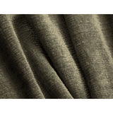 Jenny Pouf mit Bezug aus Chenille (PeHa39) in Grün, 90x88 cm – Bild 4