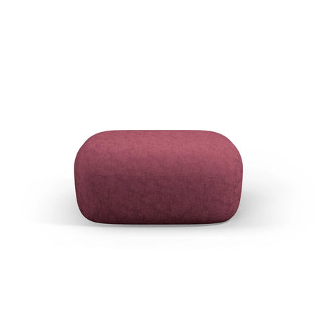 Jenny Pouf mit Bezug aus Chenille (PeHa59) in Kirschbaum, 90x88 cm – Bild 1