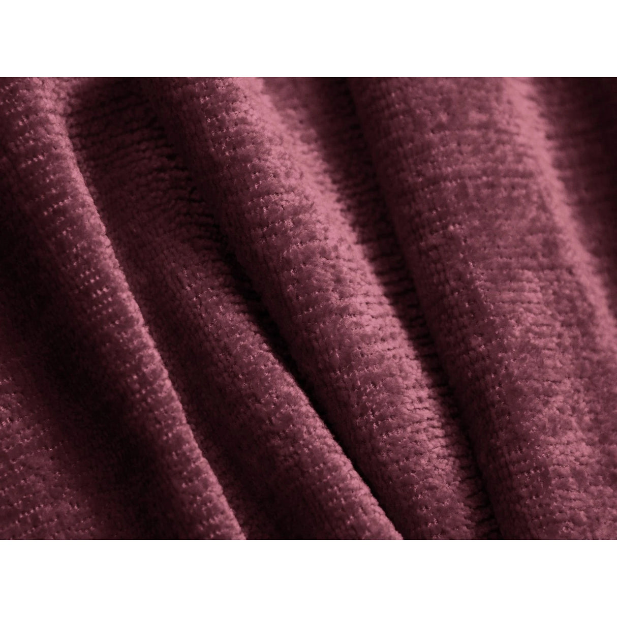 Jenny Pouf mit Bezug aus Chenille (PeHa59) in Kirschbaum, 90x88 cm – Bild 4