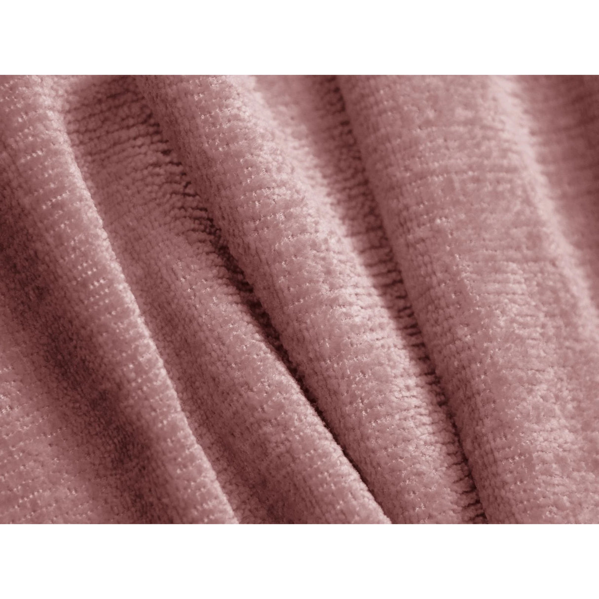 Jenny Pouf mit Bezug aus Chenille (PeHa63) in Rosa, 90x88 cm – Bild 4