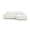 Jodie 3-Sitzer Ecksofa Rechts mit Schlaffunktion und Bettkasten mit Bezug aus Samt, Strukturstoff oder Boucle, 246x151 cm - ZEN ZONE Furniture