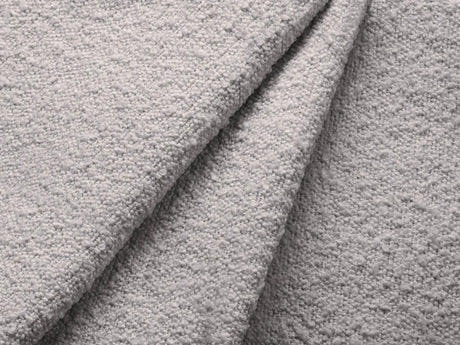 Jodie 3-Sitzer Ecksofa Rechts mit Schlaffunktion und Bettkasten mit Bezug aus Boucle (Bal2085) in Hellgrau, 246x151 cm – Bild 4