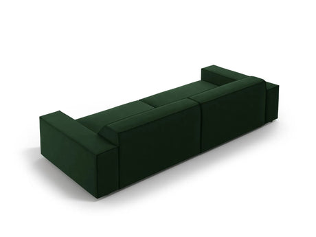 Jodie 3-Sitzer Sofa 204x102 cm aus Samt (Blu78) in Flaschengrün – Bild 4