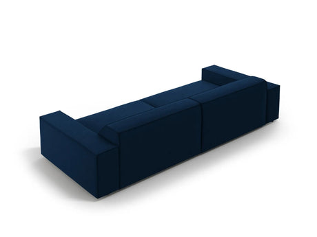 Jodie 3-Sitzer Sofa 204x102 cm aus Samt (Blu86) in Königsblau – Bild 4
