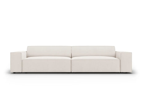 Jodie 3-Sitzer Sofa 204x102 cm aus Strukturierter Stoff (Meg351) in Leichtes Beige – Bild 7