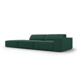 Jodie 3-Sitzer Sofa, Linke Seite offen, eckig, aus Strukturierter Stoff (Meg359) in Grün, 262x102 cm – Bild 5
