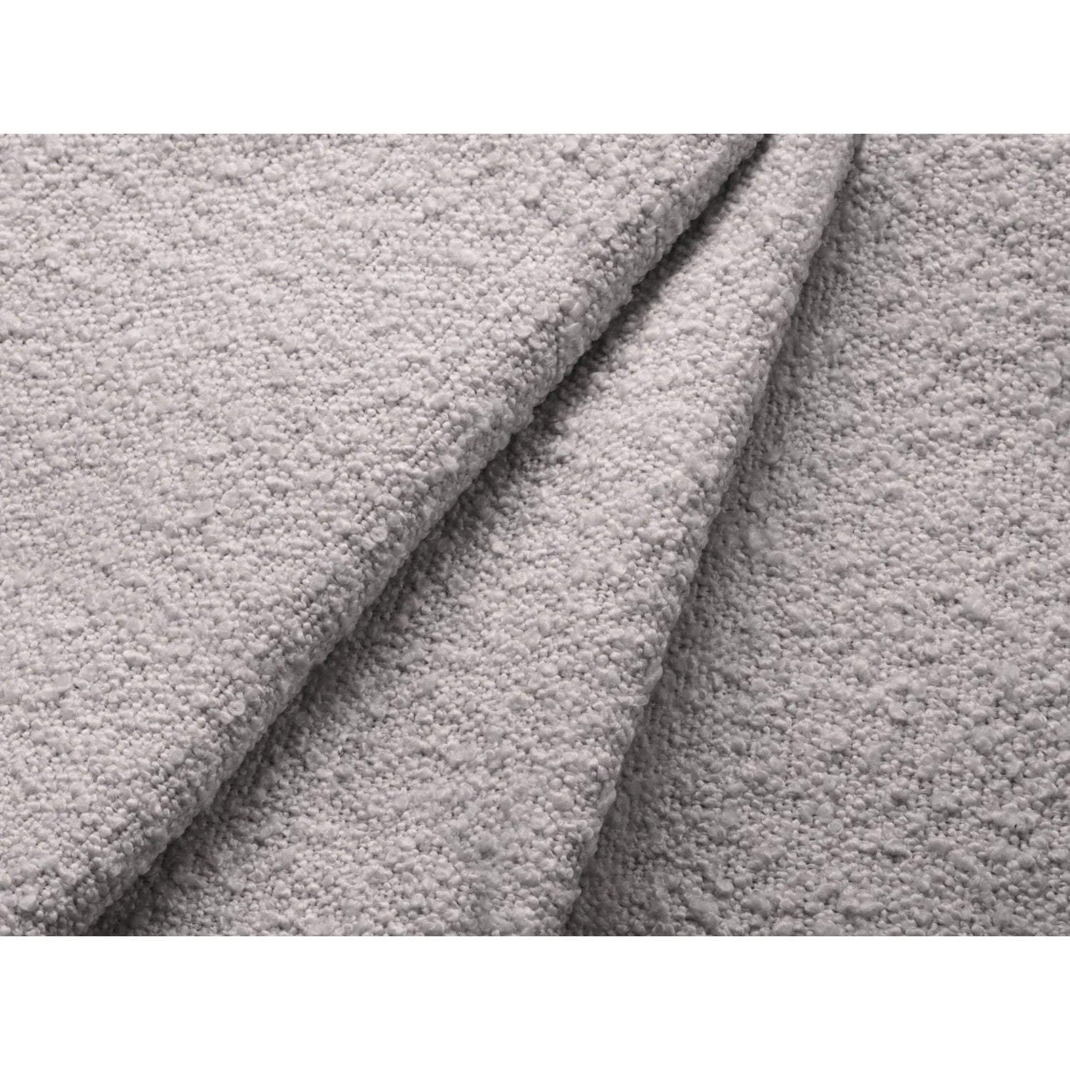 Jodie 3-Sitzer Sofa mit Schlaffunktion und Bettkasten, ausklappbar, aus Boucle (Bal2085) in Hellgrau, 247x107 cm – Bild 8