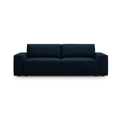 Jodie 3-Sitzer Sofa mit Schlaffunktion und Bettkasten, ausklappbar, aus Boucle (Bal2088) in Dunkelblau, 247x107 cm – Bild 1