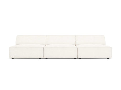 Jodie 3-Sitzer Sofa ohne Armlehnen 240x102 cm aus Boucle (AscNATA) in Beige – Bild 2