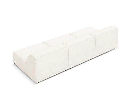Jodie 3-Sitzer Sofa ohne Armlehnen 240x102 cm aus Boucle (AscNATA) in Beige – Bild 4