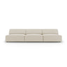 Jodie 3-Sitzer Sofa ohne Armlehnen 240x102 cm - ZEN ZONE Furniture