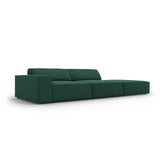 Jodie 3-Sitzer Sofa, Rechte Seite offen, eckig, aus Strukturierter Stoff (Meg359) in Grün, 262x102 cm – Bild 5
