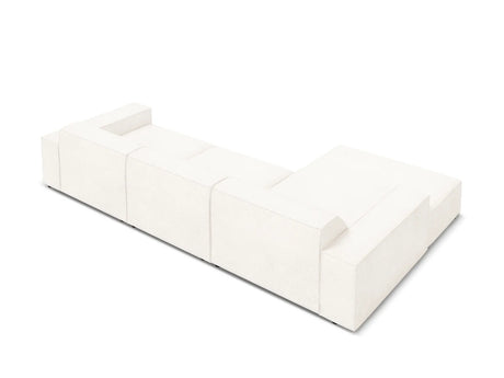 Jodie 4-Sitzer Ecksofa Links 284x166 cm aus Boucle (AscNATA) in Beige – Bild 5