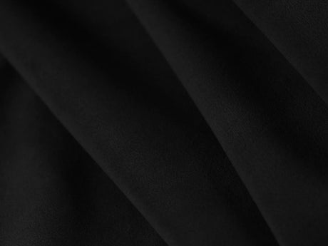 Jodie 4-Sitzer Ecksofa Links 284x166 cm aus Samt (Blu19) in Schwarz – Bild 5