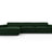 Jodie 4-Sitzer Ecksofa Links 284x166 cm aus Samt (Blu78) in Flaschengrün – Bild 1