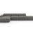 Jodie 4-Sitzer Ecksofa Links 341x166 cm aus Samt (Blu13) in Hellgrau – Bild 1