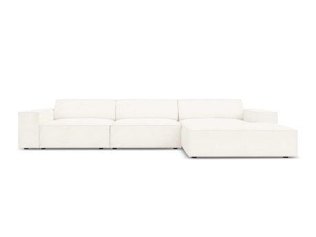 Jodie 4-Sitzer Ecksofa Rechts 284x166 cm aus Boucle (AscNATA) in Beige – Bild 2